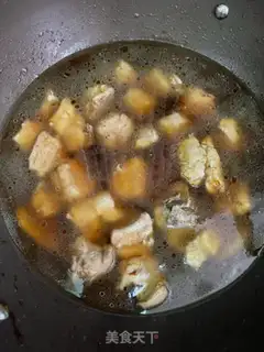 Make Four seasons of bean ribs step 6