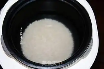 Make Black sesame rice step 2