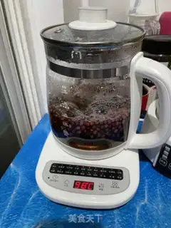 Make Milk red bean soup step 4