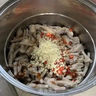 Make Porridge lemon chicken claws step 6