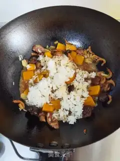 Make Pumpkin rice step 10