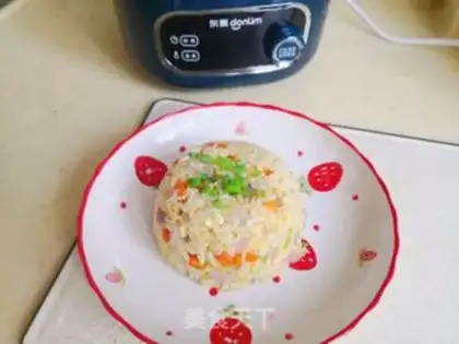 Make Gold fried rice step 8