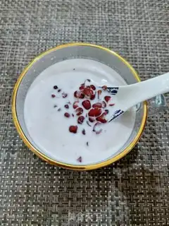 Make Milk red bean soup step 7