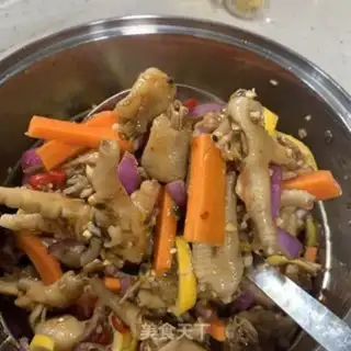 Make Porridge lemon chicken claws step 12