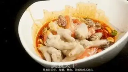 Make A little seafood step 6
