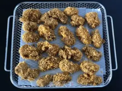 Make Gold brittle chicken step 4