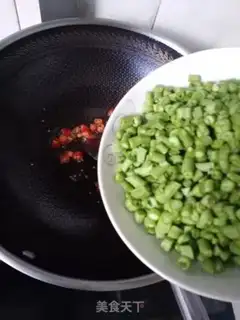 Make Soybeans fried eggs step 4