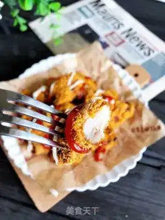 Make Gold brittle chicken step 8