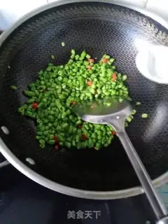 Make Soybeans fried eggs step 5