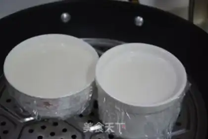 Make Mango bean milk step 7