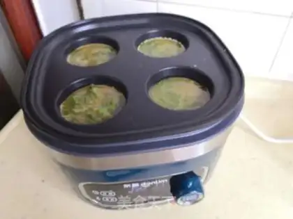 Make Snack eggcake step 6