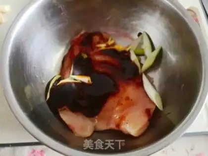 Make Black pepper chicken chop step 2