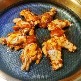 Make Burn the chicken wings step 2
