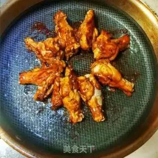 Make Burn the chicken wings step 3