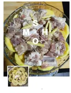 Make Fresh garlic ribs step 4
