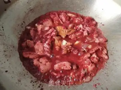 Make Red meat in Fukuoka step 8