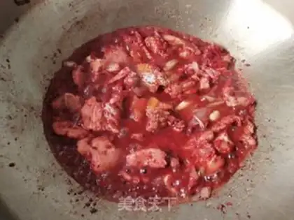 Make Red meat in Fukuoka step 9
