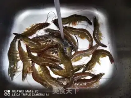 Make Frozen shrimp step 1