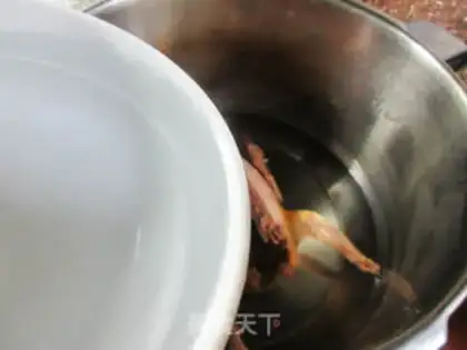 Make Iron Stick Mountain Pitt soup step 2