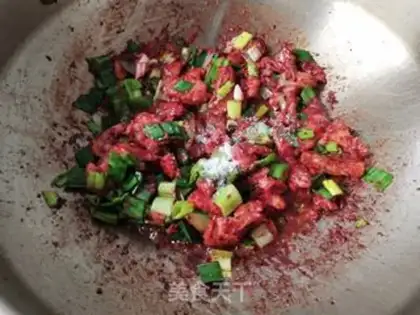 Make Red meat in Fukuoka step 13