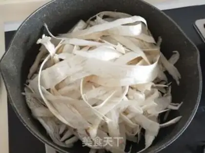 Make No oil-free porridge peppers step 1