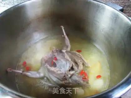 Make Iron Stick Mountain Pitt soup step 8