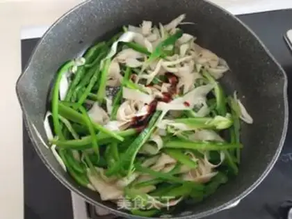 Make No oil-free porridge peppers step 3
