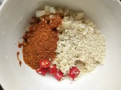 Make The seaweed step 4