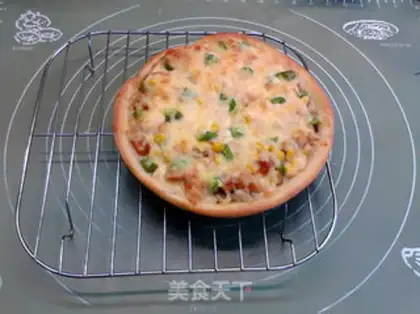 Make Chicken pizza in New Orleans step 25