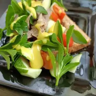 Make Toast rib salad step 7