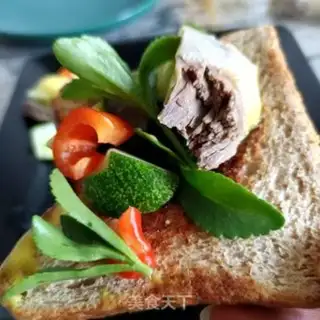 Make Toast rib salad step 8