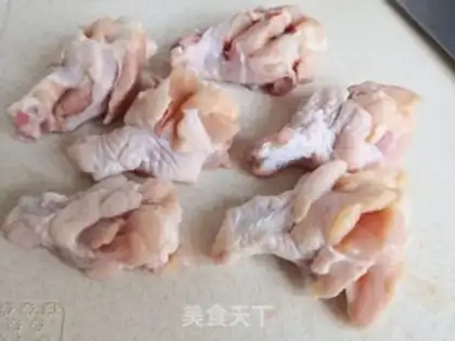 Make Coke chicken wings step 1