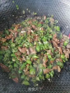 Make Chili fried meat step 5