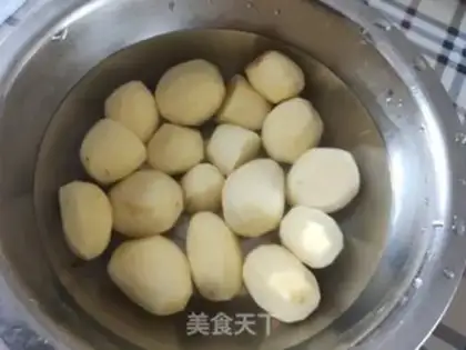 Make Five flowers and little potatoes step 4
