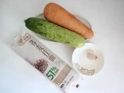 Make Wheat and vegetable noodles step 0
