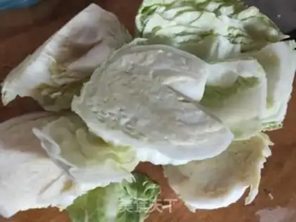 Make Pork and cabbage step 2
