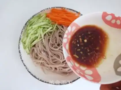 Make Wheat and vegetable noodles step 9