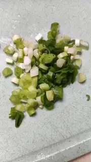 Make Sausage egg fried rice step 5