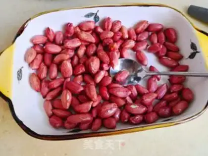 Make Flying peanut rice step 2