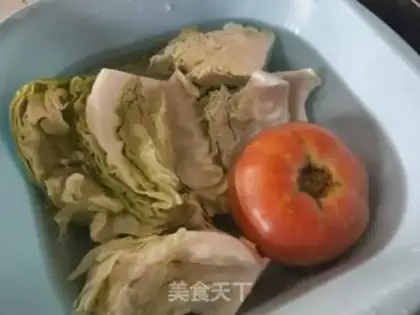 Make Potato cabbage fried eggs step 0