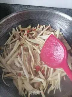 Make White fried meat step 4
