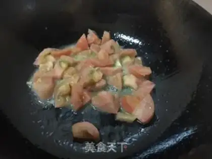 Make Potato cabbage fried eggs step 5