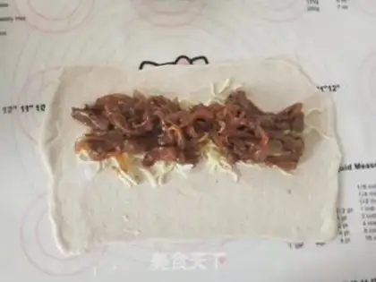 Make Beef cheese rolls step 9