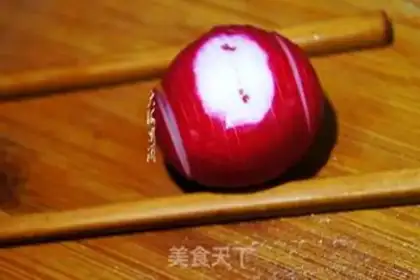 Make The radishes step 1
