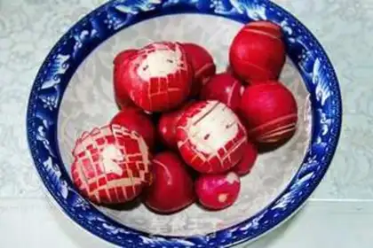 Make The radishes step 3