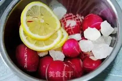 Make The radishes step 4