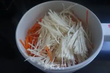 Make Fish fragrance, cold noodles step 7