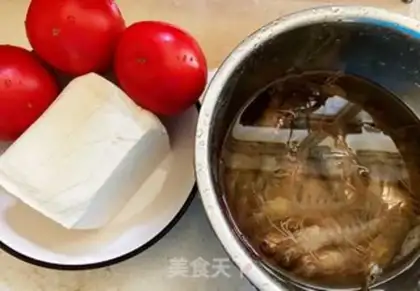 Make Shrimp tofu step 0
