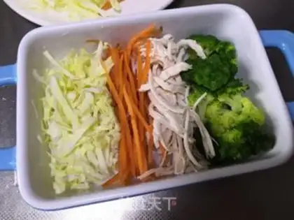 Make Chicken chest vegetable salad step 6