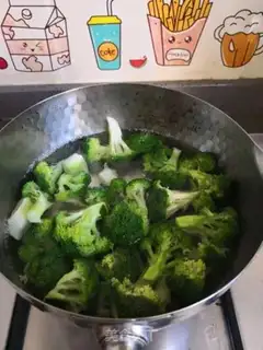 Make The broccoli step 1